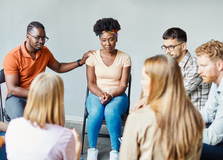Trauma processing group session at ZipHealthy Bentonville